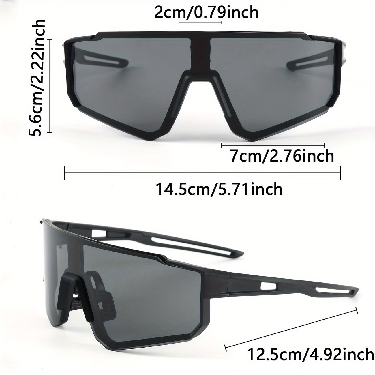 Lentes con marco grande